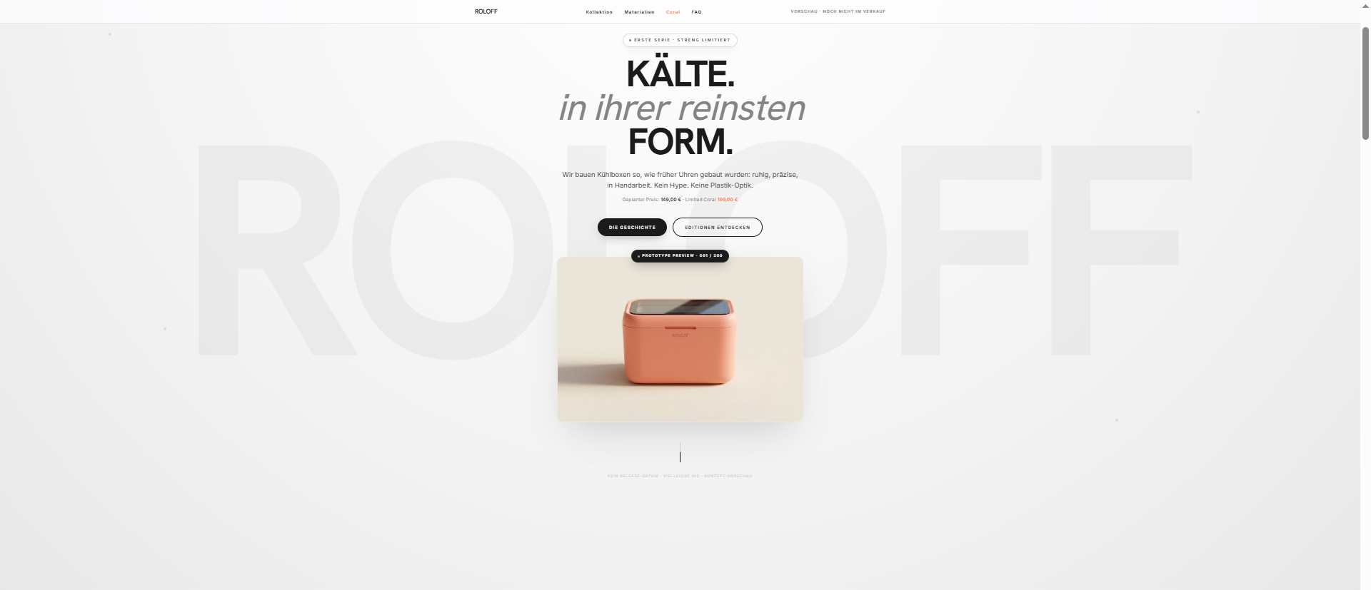 Kälte Roloff Website Referenz